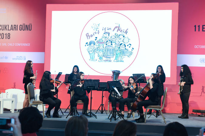 Brass Girls. Photo: Aydın Doğan Foundation