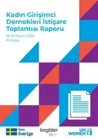 Kadın Girişimci Dernekleri İstişare Toplantısı Raporu Cover