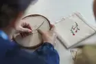 Embroidery by women in the container city in Kahramanmaraş—a reflection of resilience and creativity. Credit: UN Women/İlkin Eskipehlivan