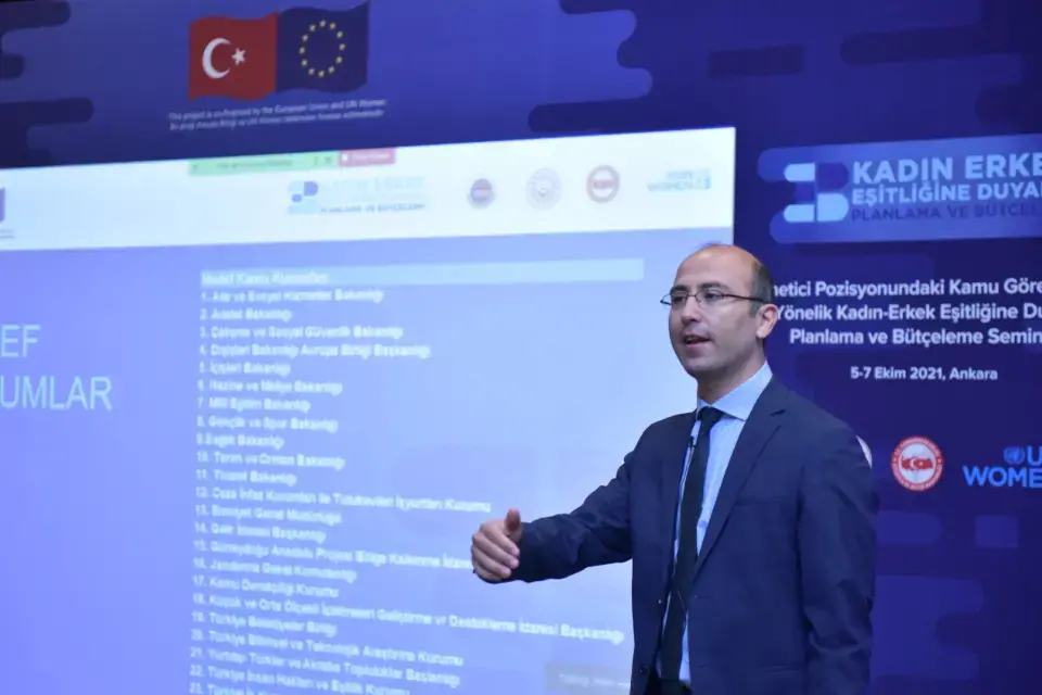 Gender-responsive budgeting trainings reached around 100 senior managers from Turkish ministries and public institutions. Photo: UN Women