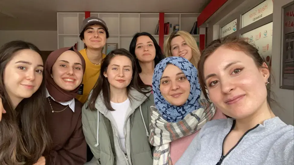 Members of Hayat Sende Youth Academy Association