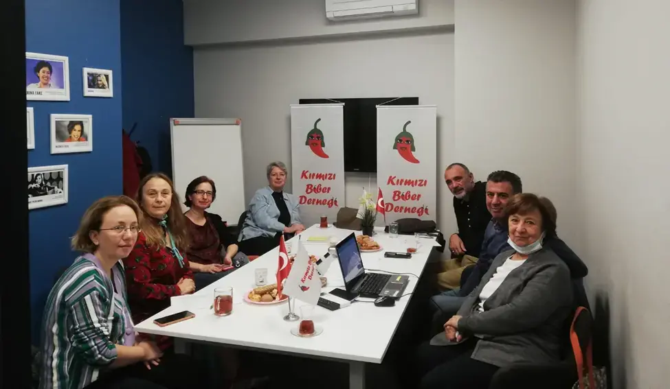 Members of Red Pepper Association.