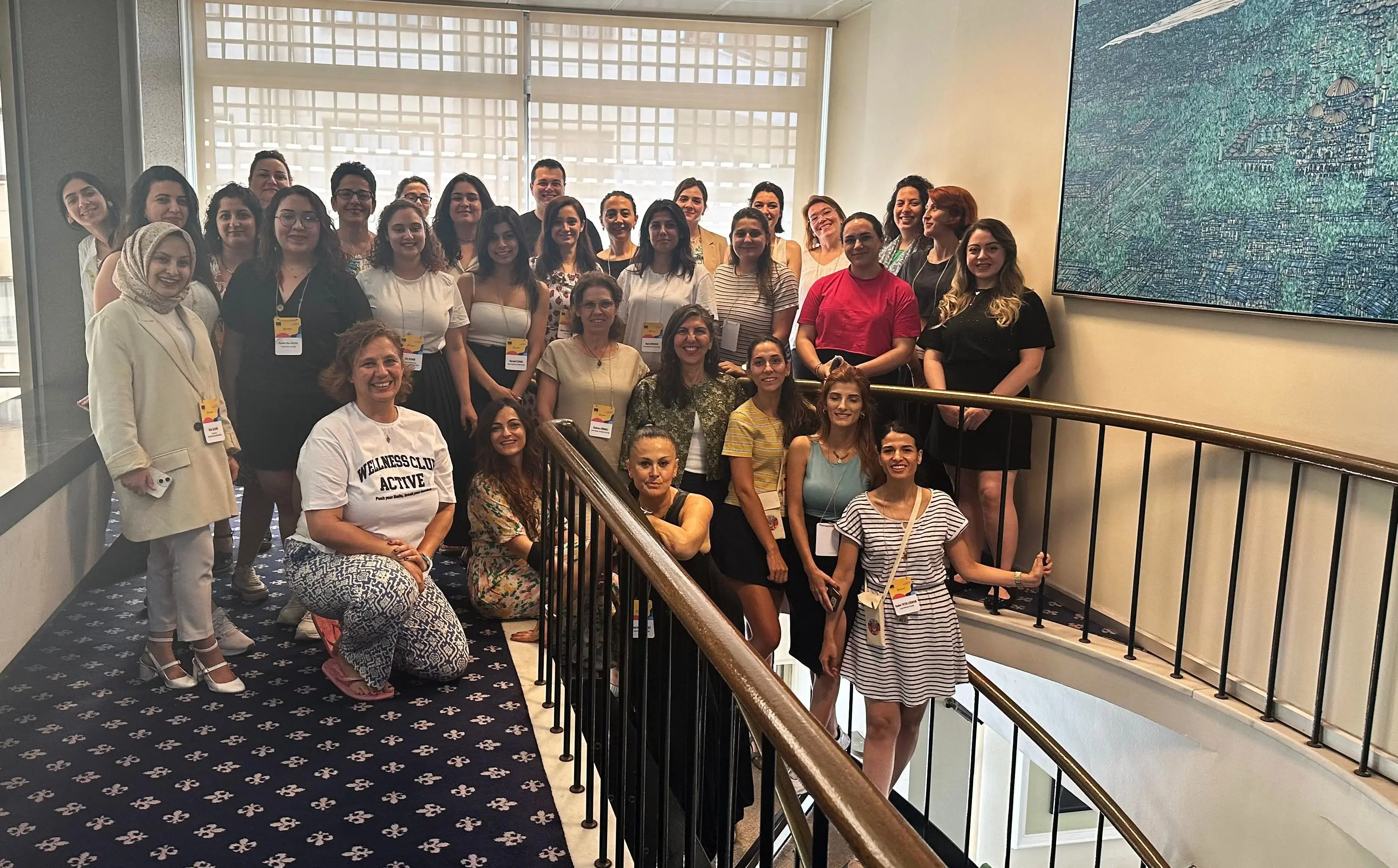 Representatives from civil society organizations at the “Gender, Climate Change, and Disasters” training in İzmir, Türkiye. Photo: UN Women / Ebru Demirel