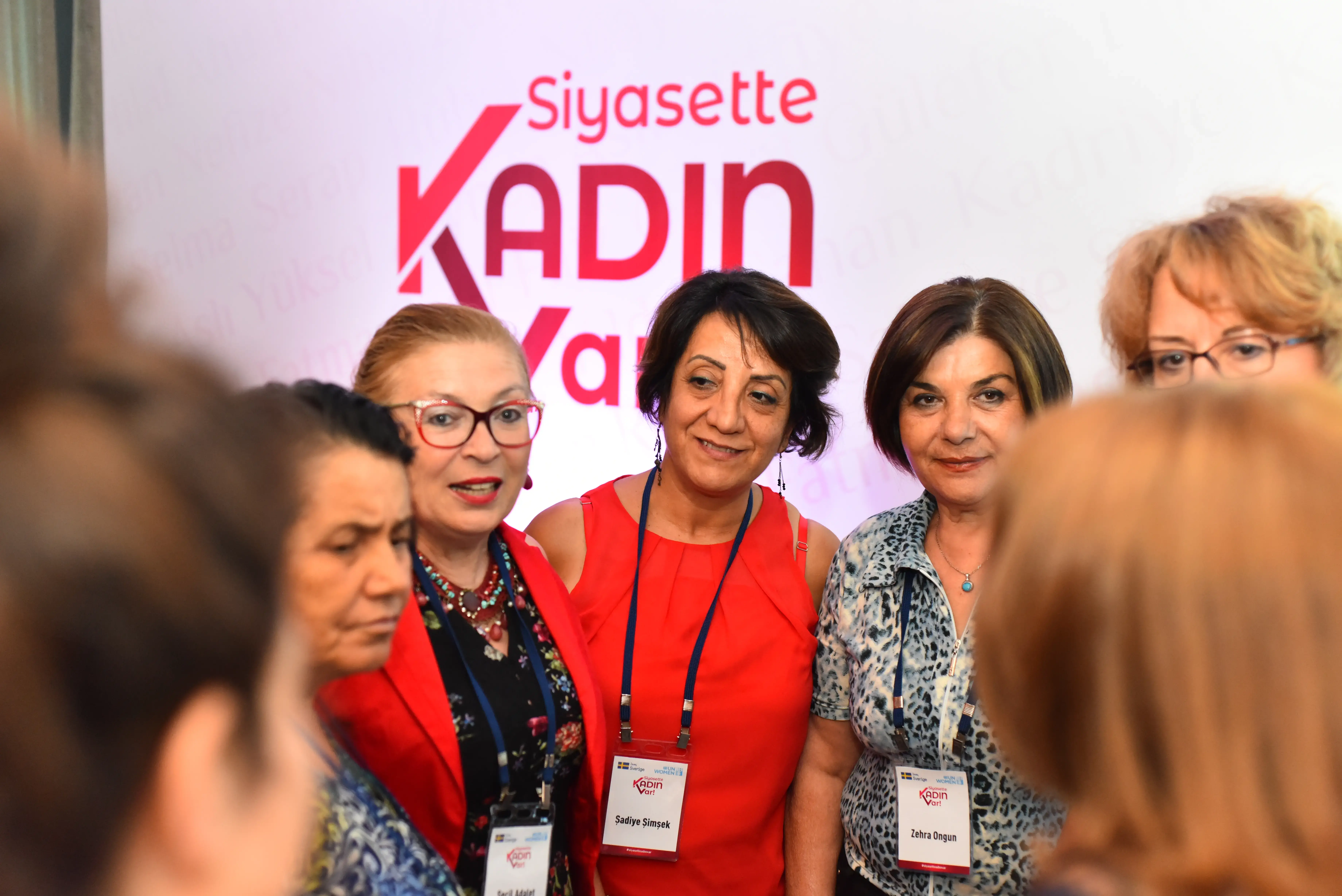 Women leaders from civil society organizations and political parties are at the Experience Sharing Workshop. Photo: Ender Baykuş / UN Women