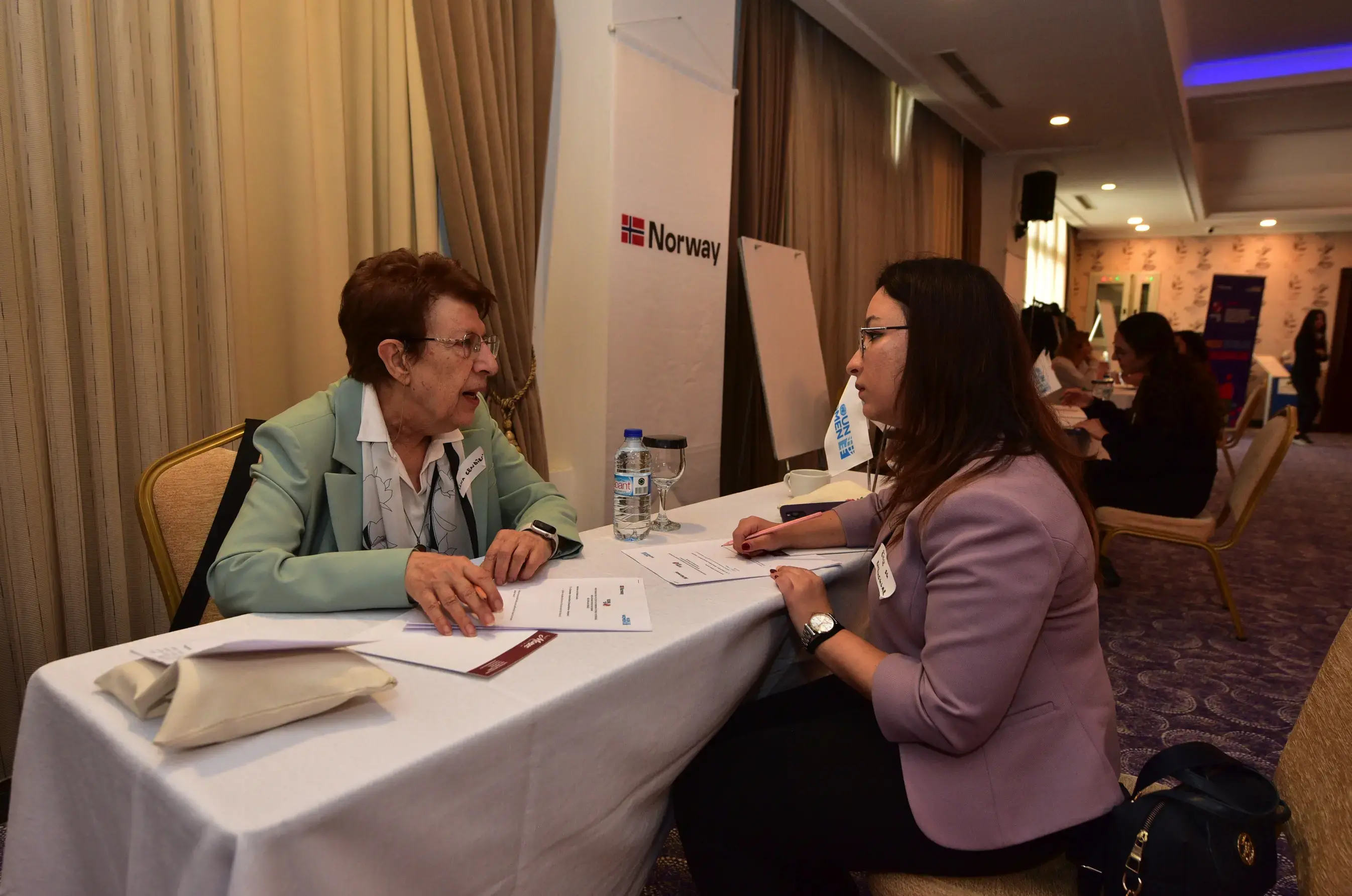 Beijing+30: Speed Dialogue Meeting brought together women activists from different generations. Photo: UN Women / Ender Baykuş