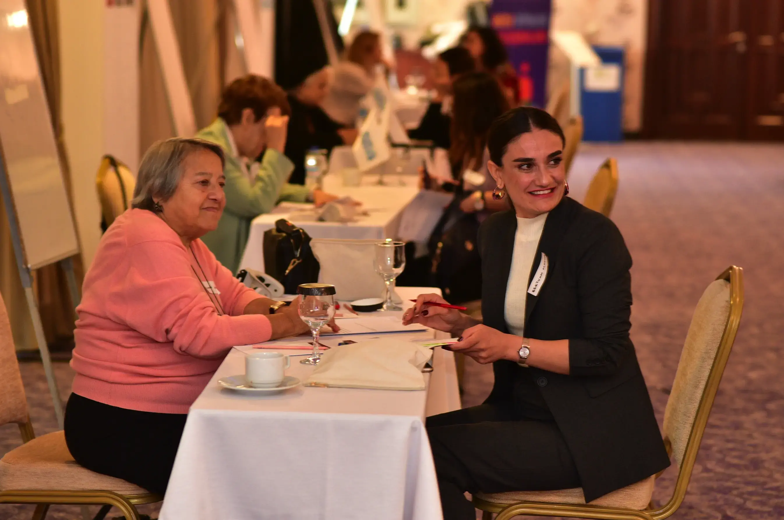 Beijing+30: Speed Dialogue Meeting brought together women activists from different generations. Photo: UN Women / Ender Baykuş