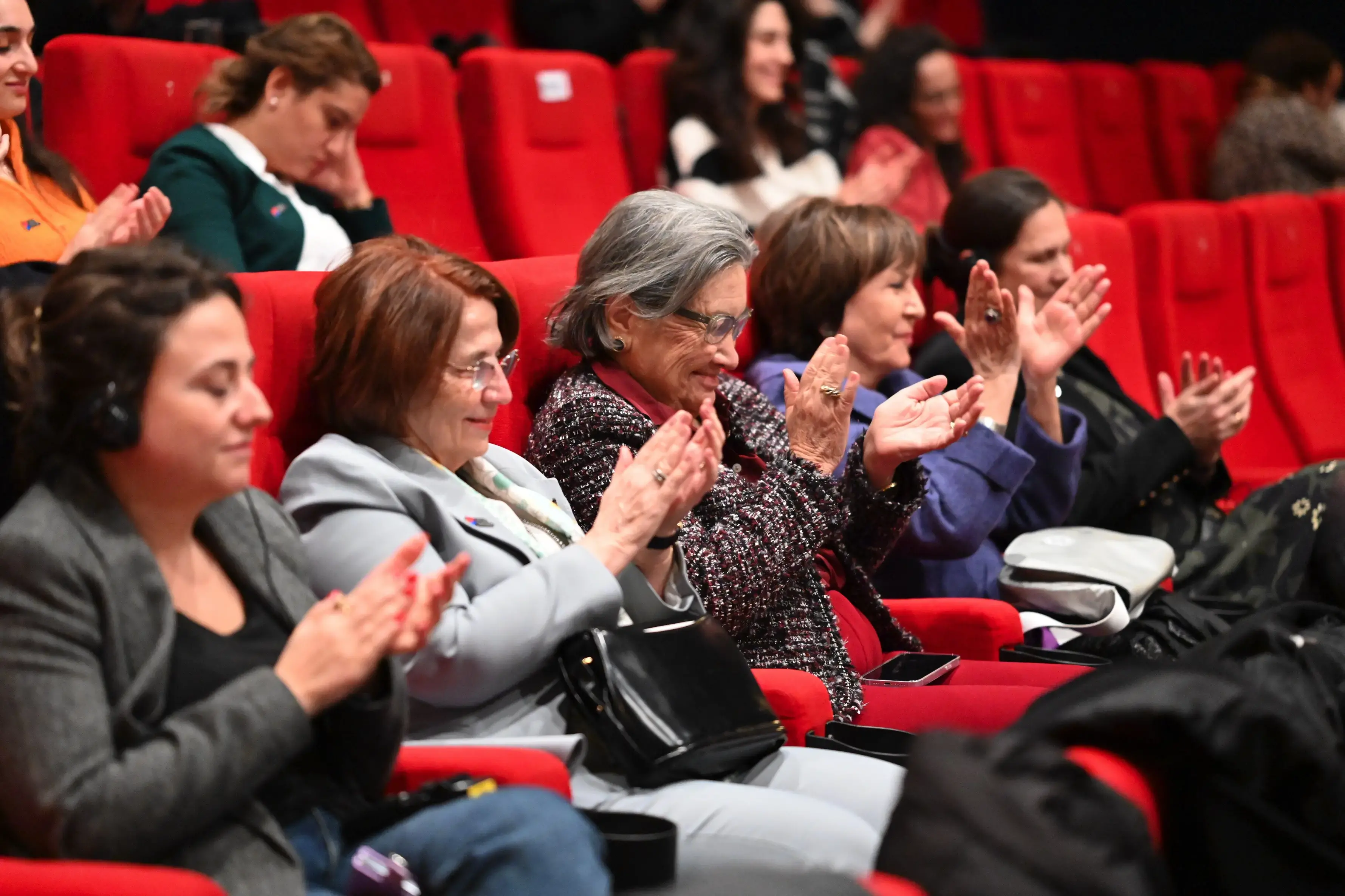 The premiere of 30 Years, 7 Stories documentary in Ankara—marking three decades of progress since the Beijing Declaration, brought together activists, academics, diplomats, and young leaders. Credit: UN Women